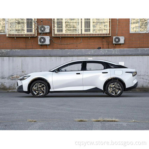 Подержанные электромобили Toyota Bz3 Автомобили Пользовались автомобили Дешевые 4-колесные электрические электрические электромобили среднего размера, сделанные в Китае